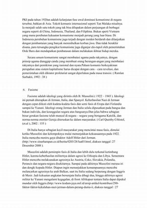 Pelajaran! Tuntaskan Kemiskinan: Bukti Kekalahan Mussolini Karena Rakyatnya Bosan Akan Peperangan!