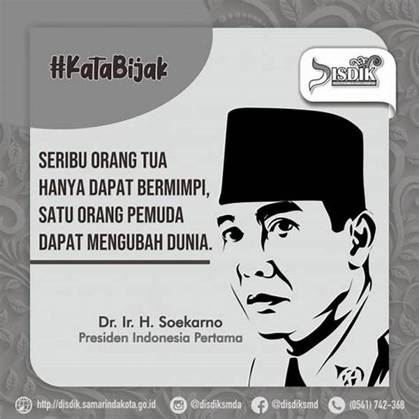Soekarno: “seribu Orang Tua Bisa Bermimpi, Satu Orang Pemuda Bisa Mengubah Dunia,” Mengapa Kutipan Ini Ikonik?